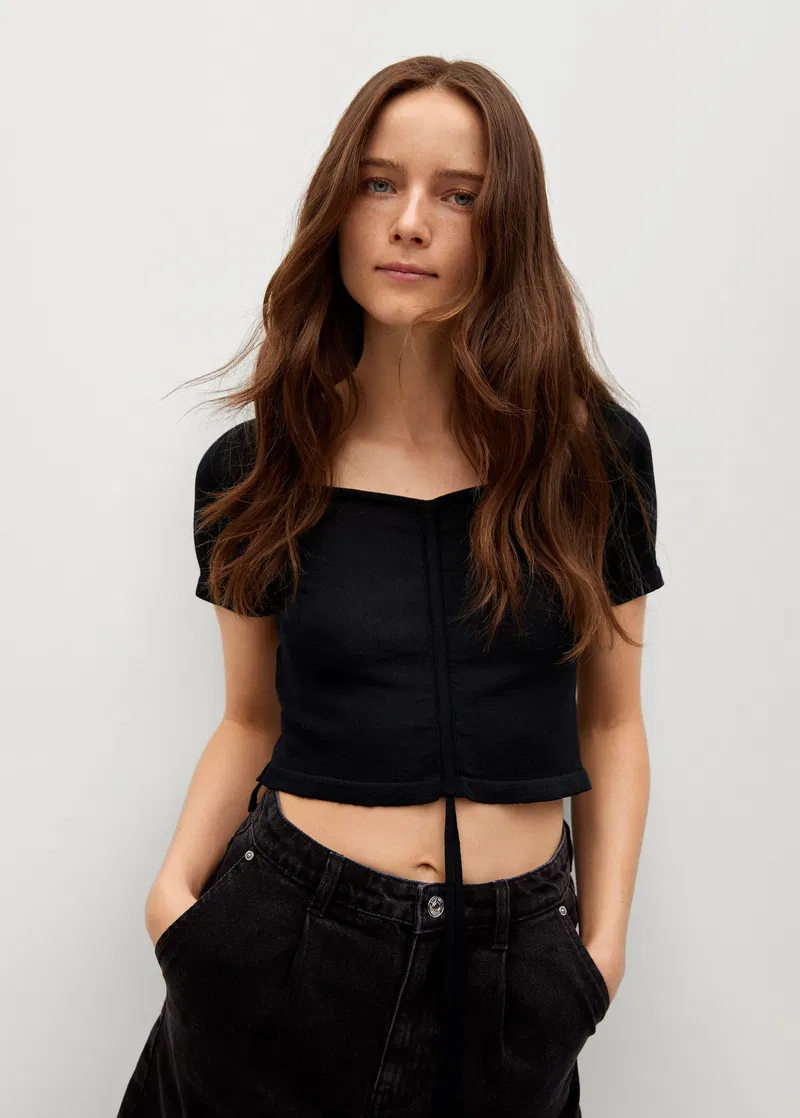 Top damă Mango Draped [4]