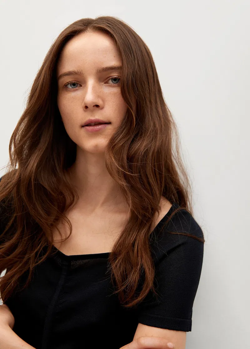 Top damă Mango Draped [2]