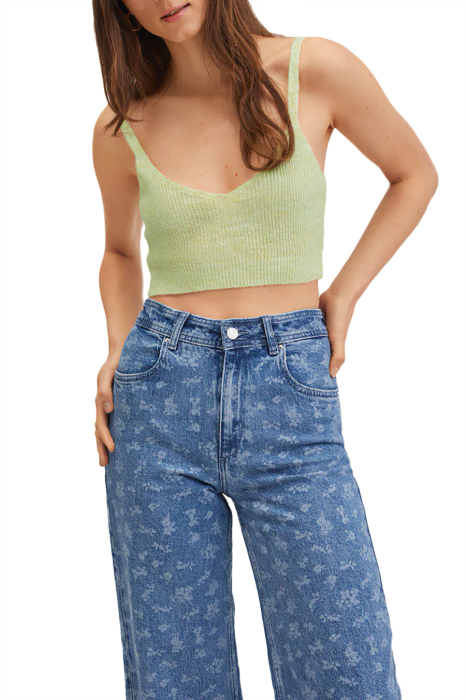 Top Mango verde deschis [2]