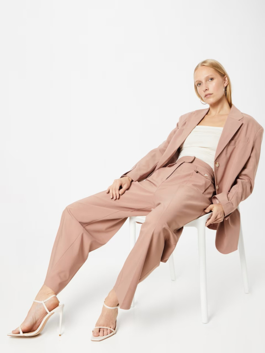 Sacou oversized roz [6]