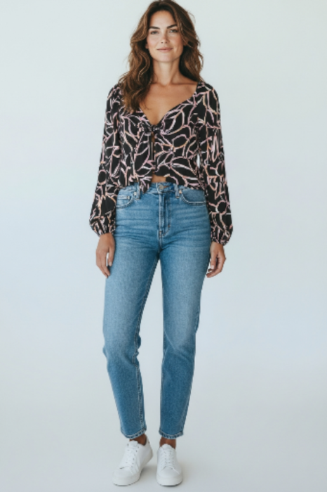 Bluză Nya Cropped [2]