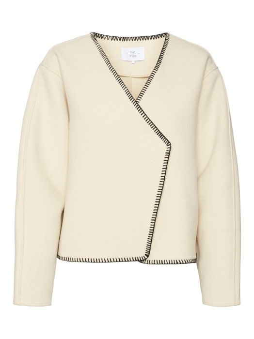 Geacă tricotată crem Vero Moda [1]