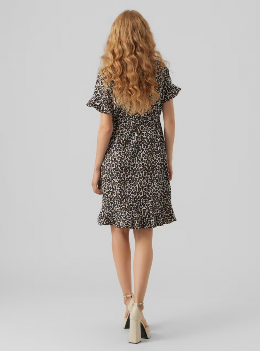 Rochie Vero Moda Henna Leopard [3]