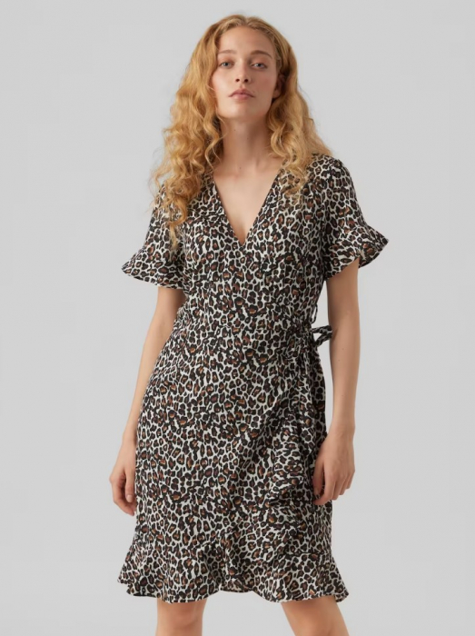 Rochie Vero Moda Henna Leopard [2]