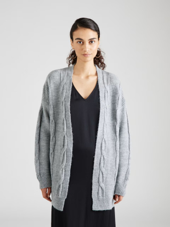 Cardigan gri tricotat [1]