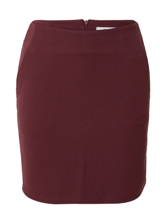 Fuste - Fustă mini burgundy