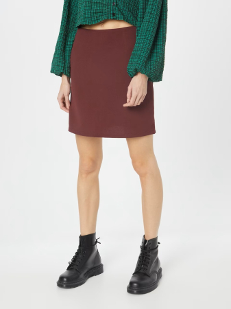 Fustă mini burgundy [2]