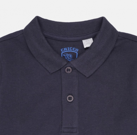 Bluză polo bleumarin băieți [2]