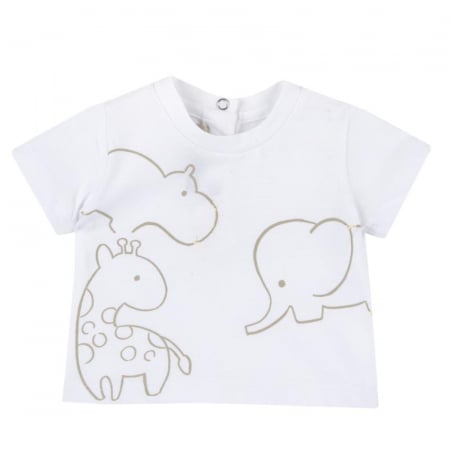 CHICCO - Tricou alb copii Chicco
