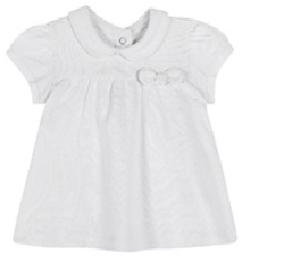 Fete - Tricou alb fetițe