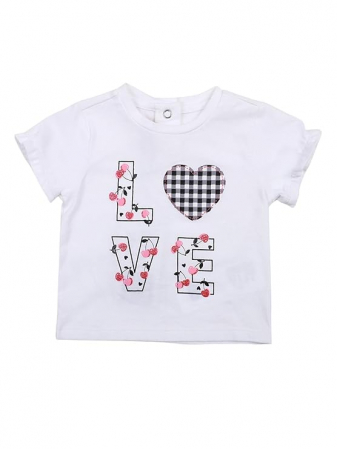 CHICCO - Tricou fete Chicco alb