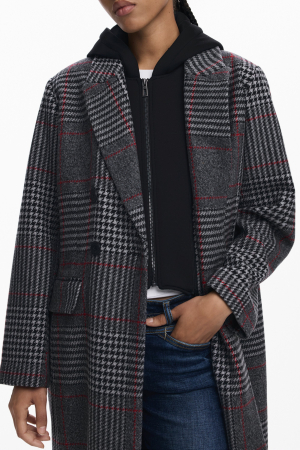 Palton iarnă Desigual gri [3]