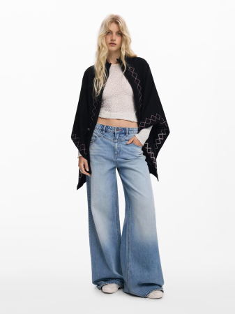 Poncho oversized Desigual [3]