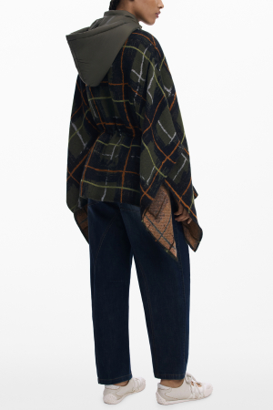 Poncho Desigual verde [2]