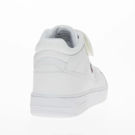 Ghete fete Champion Rebound Mid albe – confort urban cu stil retro [2]