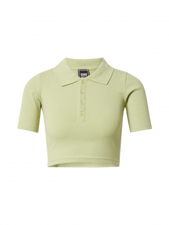 Tricouri și topuri - Tricou cropped verde Josefin