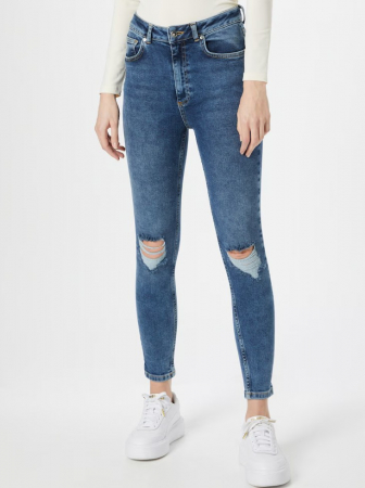 Jeans skinny cu rupturi NÚ-IN [1]