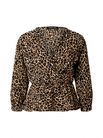 Bluze și cămăși - Bluză Petrecută Leopard - Boohoo | One Shop Brands
