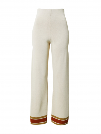 Pantaloni - Pantaloni bej tricot