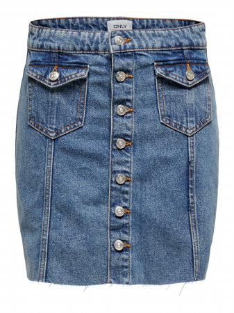 Fuste - Fustă din denim Laguna albastră