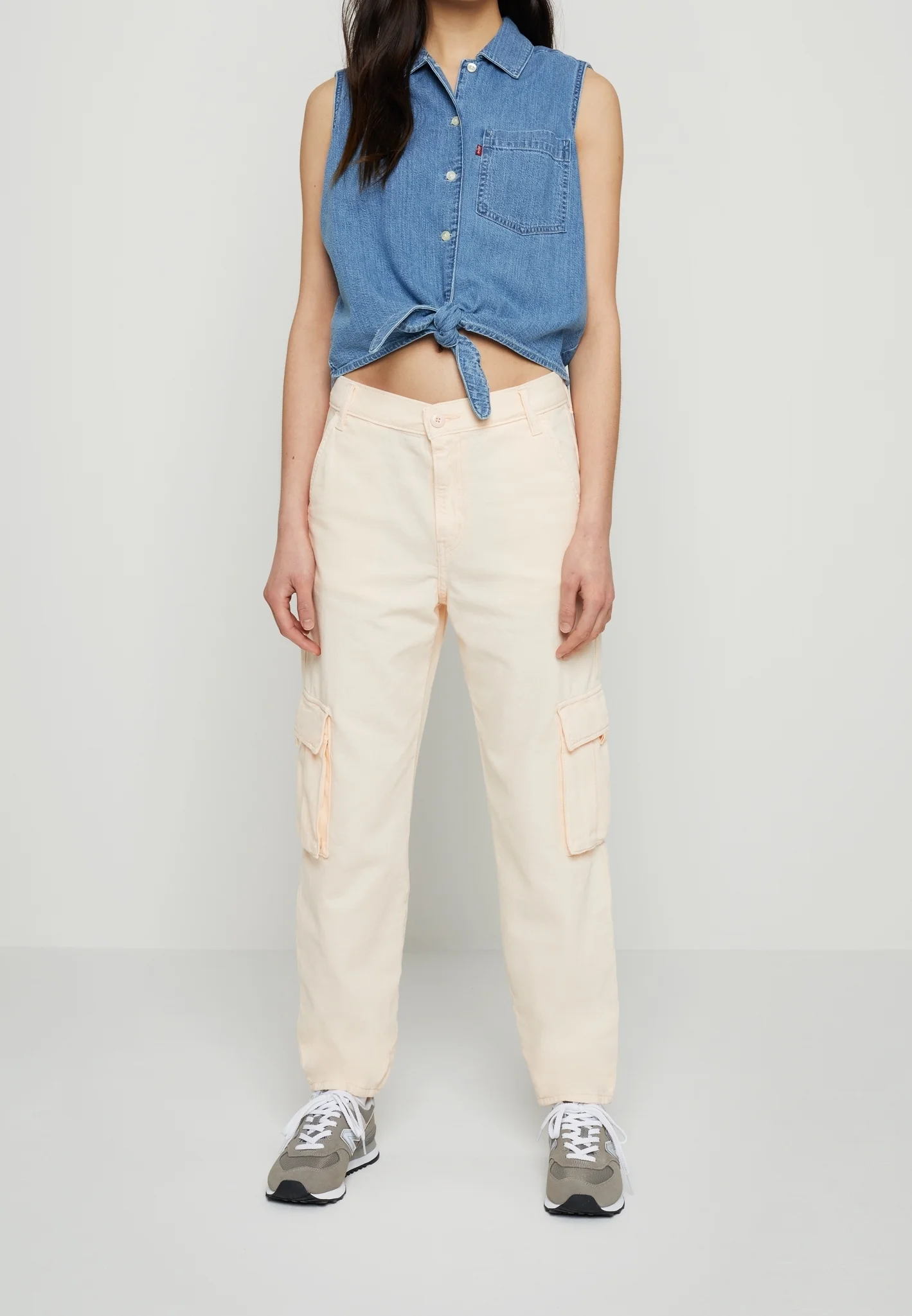 Pantaloni - Pantaloni cargo Levi’s off-white