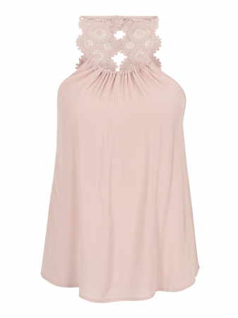 Top roz cu broderie Thassia [2]