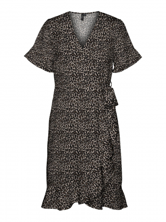 Rochii - Rochie Vero Moda Henna Leopard