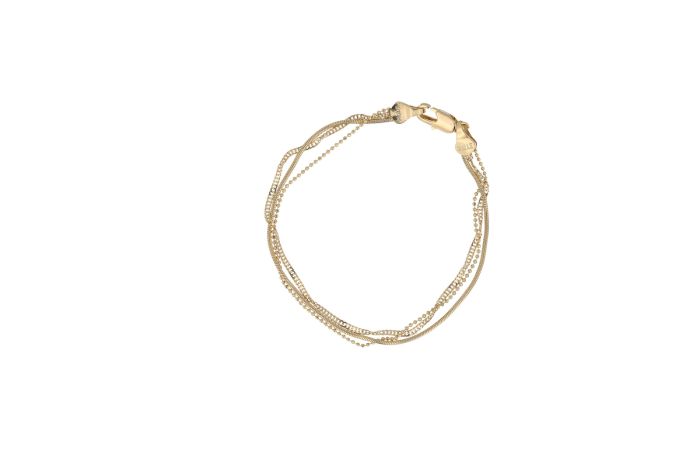 Bratara placata cu aur de 18 k, 2 microni - 1973O419 [2]