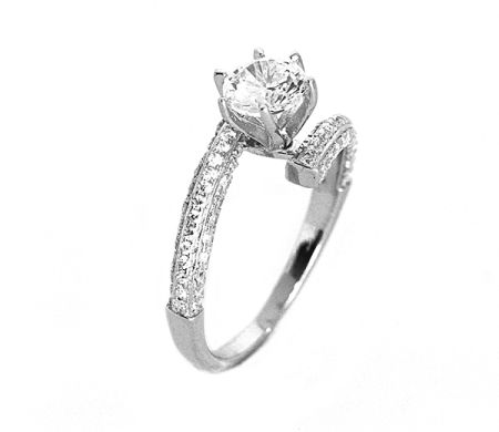 Inele - Alastair, inel argint 925, rodiat, colectia Milano