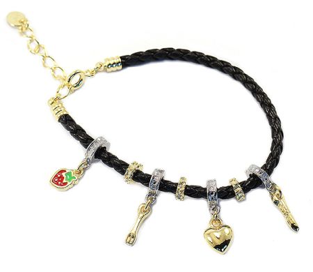 Bratari - Beverly, bratara placata cu aur de 18 k,  colectia Golden Brazil