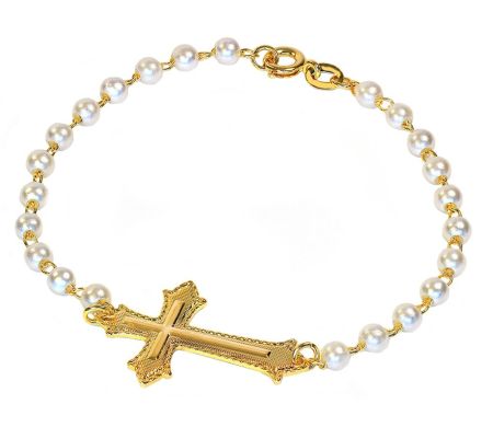 Bijuterii placate cu aur - Bratara placata cu aur de 18 k, 2 microni, productie Brazilia - 5589O423