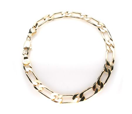 Bratari - Bratara placata cu aur de 18 k, model 1+2 , man style