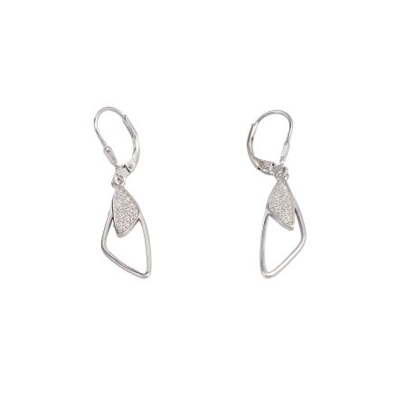 Cercei - Cercei argint 925, model frunza