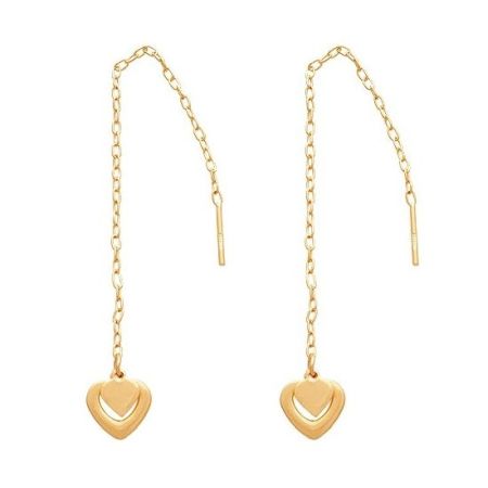 Cercei - Cercei placati cu aur 18 K, productie Brazilia, 7593O817