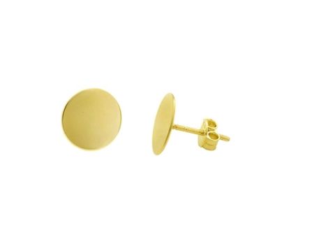 Cercei - Cercei placati cu aur de 18 k, 2 microni, productie Brazilia, 7485O815