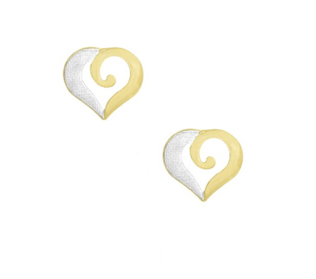 Cercei - Cercei placati cu aur de 18 k, colectia Golden shine -7351O811