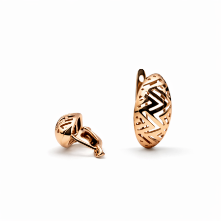 Cercei - Cercei placati cu aur de 18K