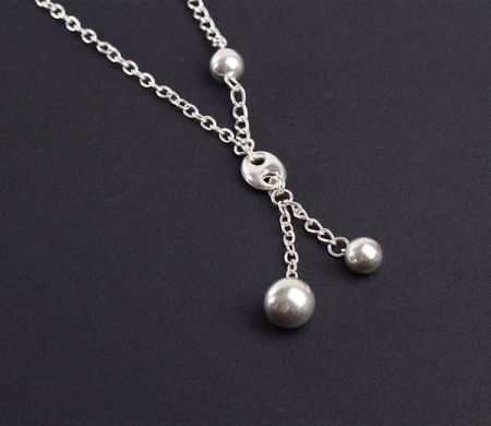 Special sales - Colier argint 925 rodiat, design italian - 4124O3190