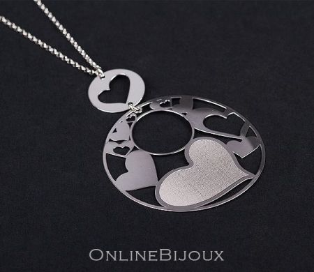 Special sales - Colier argint 925 rodiat, design italian - 5661O379