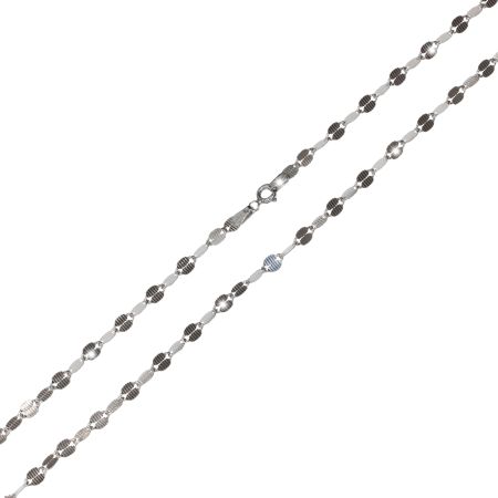 Lanturi - Colier argint 925, rodiat , fara pietre , lungime 45 cm 7694O337