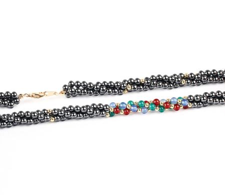 Lanturi - Colier placat cu aur, colectia Golden Shine-3434O330