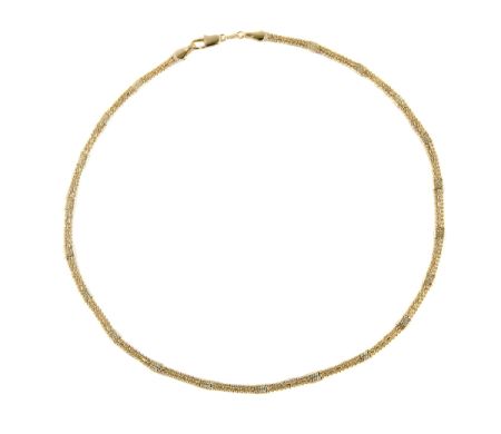 Lanturi - Colier placat cu aur, colectia Golden Shine-7117O375