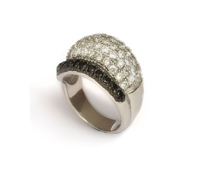 Inele - Inel argint 925, rodiat, colectia Two Tone Milano