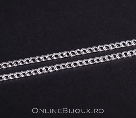 Special sales - Lant barbatesc, argint 925 rodiat, design italian - 5402O387