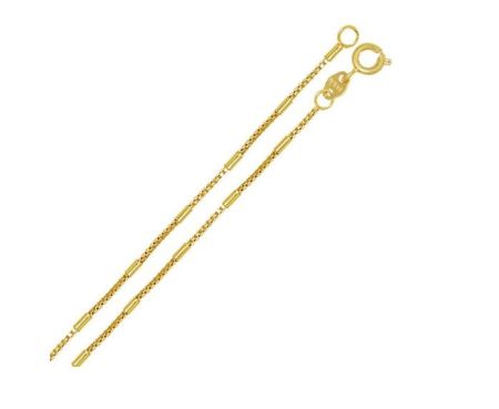 Coliere - Lant placat cu aur de 18 k , 2 microni, productie brazilia 7484O339