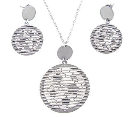 Seturi - Milano trend, set argint 95, rodiat - 5956o5150