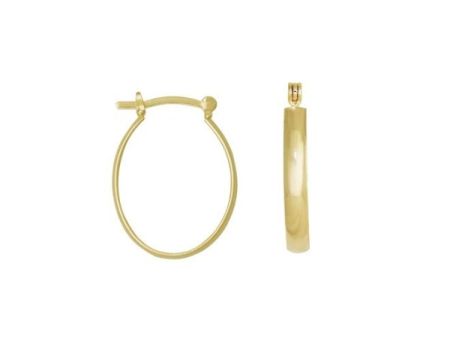 Cercei - Octavia,Cercei placati cu aur de 18 k, colectia Golden Shine