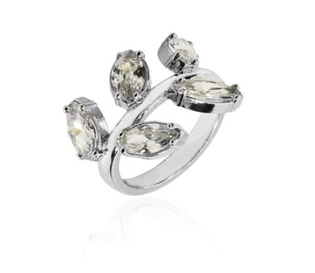 Inele - Olivia, inel argint 925, rodiat