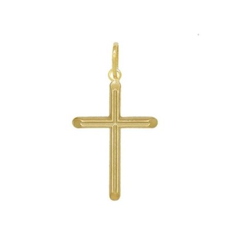 Pandantive - Pandantiv placat cu aur 18 k, 2 microni, productie Brazilia, model religios,  7597O710