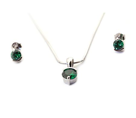 Seturi - Set argint 925, rodiat, colectia casual